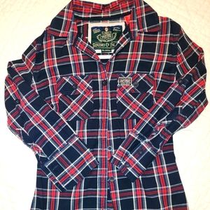 Superdry Plaid Button Down